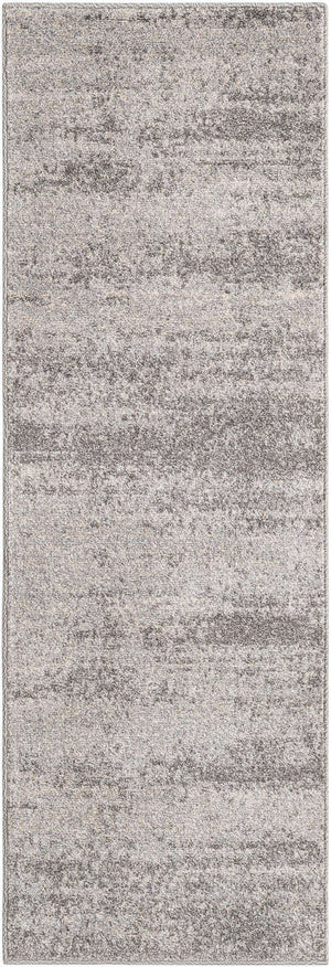 Gray 2' x 6' 1 Del Mar Runner Area Rug 100% Polypropylene Easy Clean Stain Resistant Vivid Modern Carpet Mat for Home Decor Interior Designing for Sale at Rug Engine