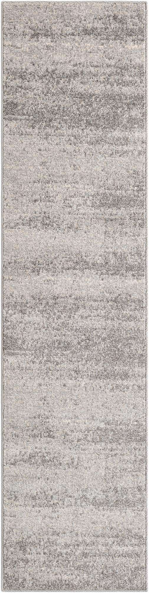 Gray 2' x 8' Del Mar Runner Area Rug 100% Polypropylene Easy Clean Stain Resistant Vivid Modern Carpet Mat for Home Decor Interior Designing for Sale at Rug Engine