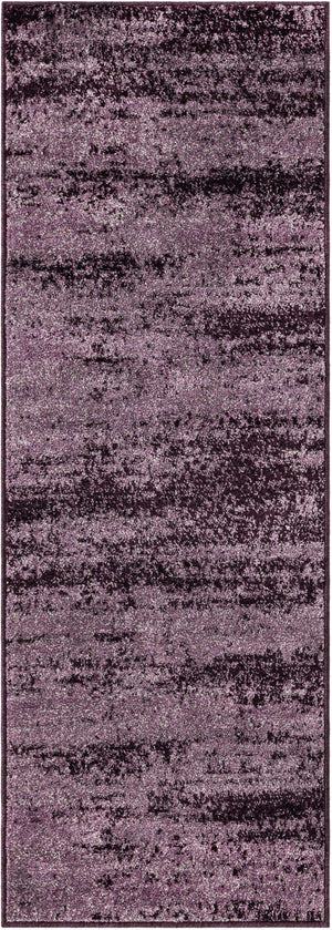 Violet 2' x 6' 1 Del Mar Runner Area Rug 100% Polypropylene Easy Clean Stain Resistant Vivid Modern Carpet Mat for Home Decor Interior Designing for Sale at Rug Engine