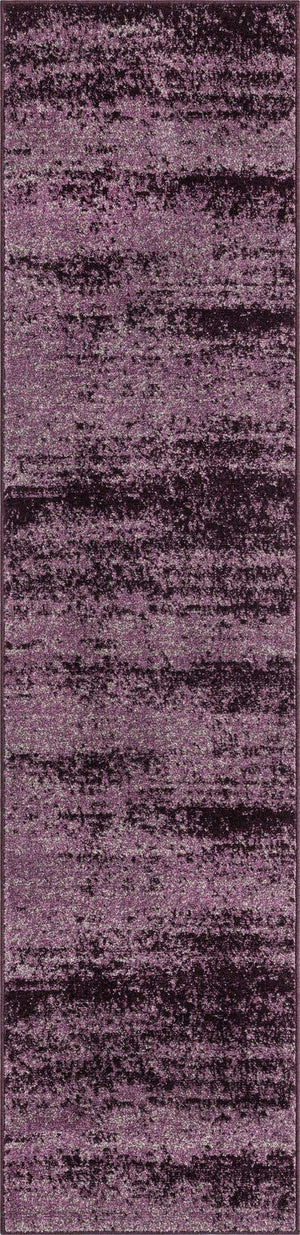Violet 2' x 8' Del Mar Runner Area Rug 100% Polypropylene Easy Clean Stain Resistant Vivid Modern Carpet Mat for Home Decor Interior Designing for Sale at Rug Engine
