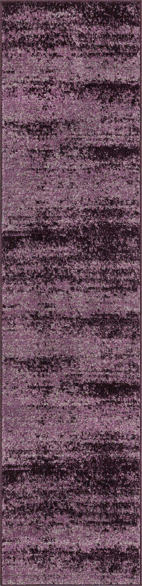 Violet 2' x 8' Del Mar Runner Area Rug 100% Polypropylene Easy Clean Stain Resistant Vivid Modern Carpet Mat for Home Decor Interior Designing for Sale at Rug Engine