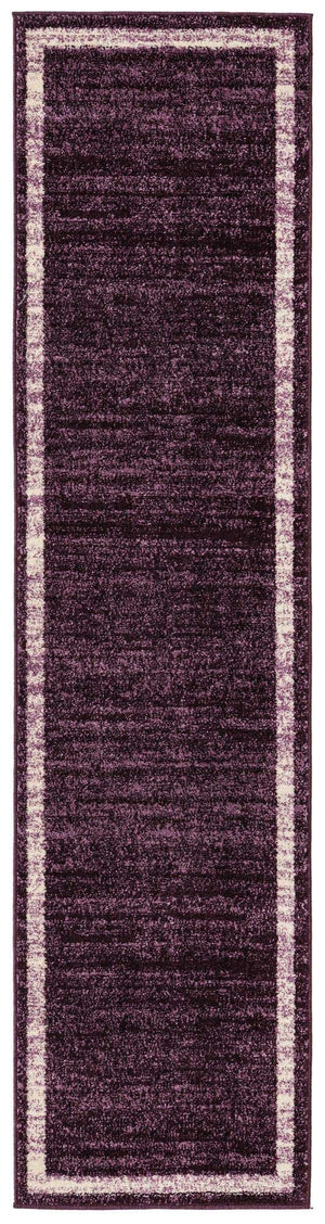 Violet 2' x 8' Del Mar Runner Area Rug 100% Polypropylene Easy Clean Stain Resistant Vivid Modern Carpet Mat for Home Decor Interior Designing for Sale at Rug Engine