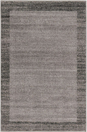 Light Gray 4' 1 x 6' 1 Del Mar Rectangle Area Rug 100% Polypropylene Easy Clean Stain Resistant Vivid Modern Carpet Mat for Home Decor Interior Designing for Sale at Rug Engine