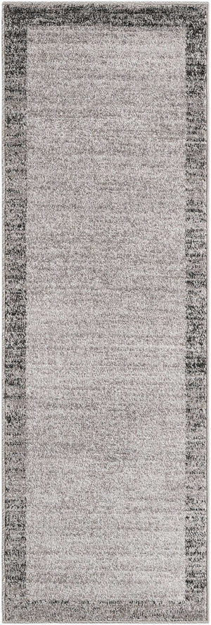 Light Gray 2' x 6' 1 Del Mar Runner Area Rug 100% Polypropylene Easy Clean Stain Resistant Vivid Modern Carpet Mat for Home Decor Interior Designing for Sale at Rug Engine