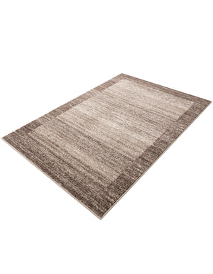 Light Brown 4' 1 x 6' 1 Del Mar Rectangle Area Rug 100% Polypropylene Easy Clean Stain Resistant Vivid Modern Carpet Mat for Home Decor Interior Designing for Sale at Rug Engine