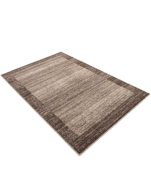 Light Brown 4' 1 x 6' 1 Del Mar Rectangle Area Rug 100% Polypropylene Easy Clean Stain Resistant Vivid Modern Carpet Mat for Home Decor Interior Designing for Sale at Rug Engine