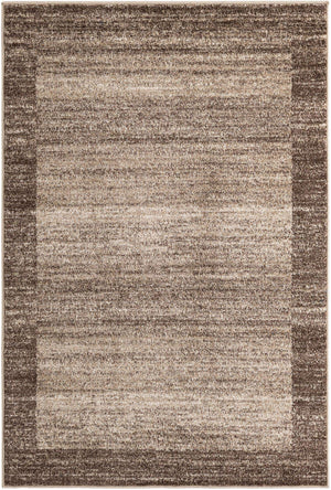 Light Brown 4' 1 x 6' 1 Del Mar Rectangle Area Rug 100% Polypropylene Easy Clean Stain Resistant Vivid Modern Carpet Mat for Home Decor Interior Designing for Sale at Rug Engine