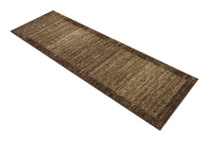 Light Brown 2' x 6' 1 Del Mar Runner Area Rug 100% Polypropylene Easy Clean Stain Resistant Vivid Modern Carpet Mat for Home Decor Interior Designing for Sale at Rug Engine