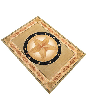 Green 9' x 12' Pioneer Rectangle Area Rug