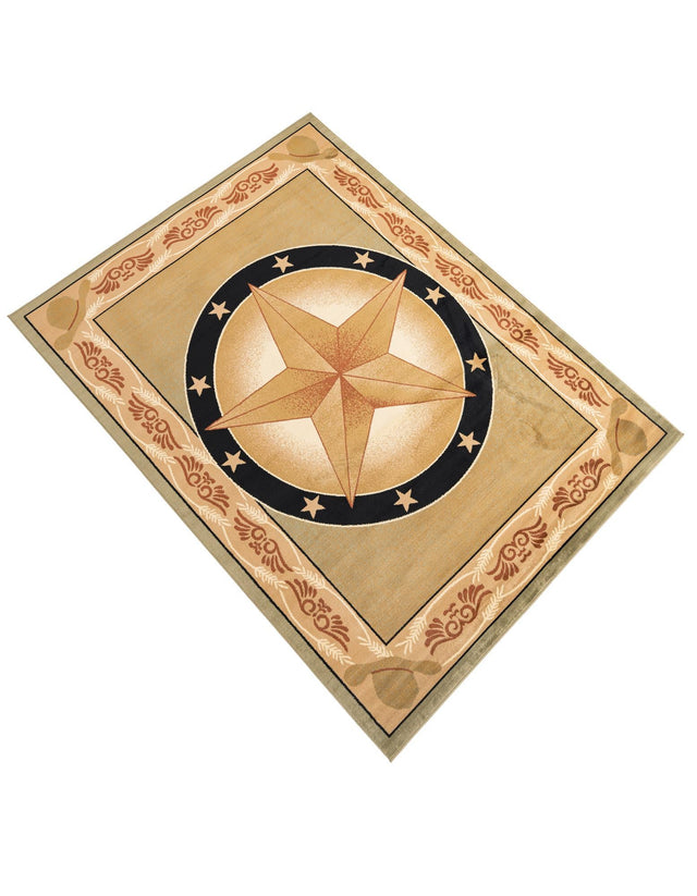 Green 7' 10 x 10' Pioneer Rectangle Area Rug