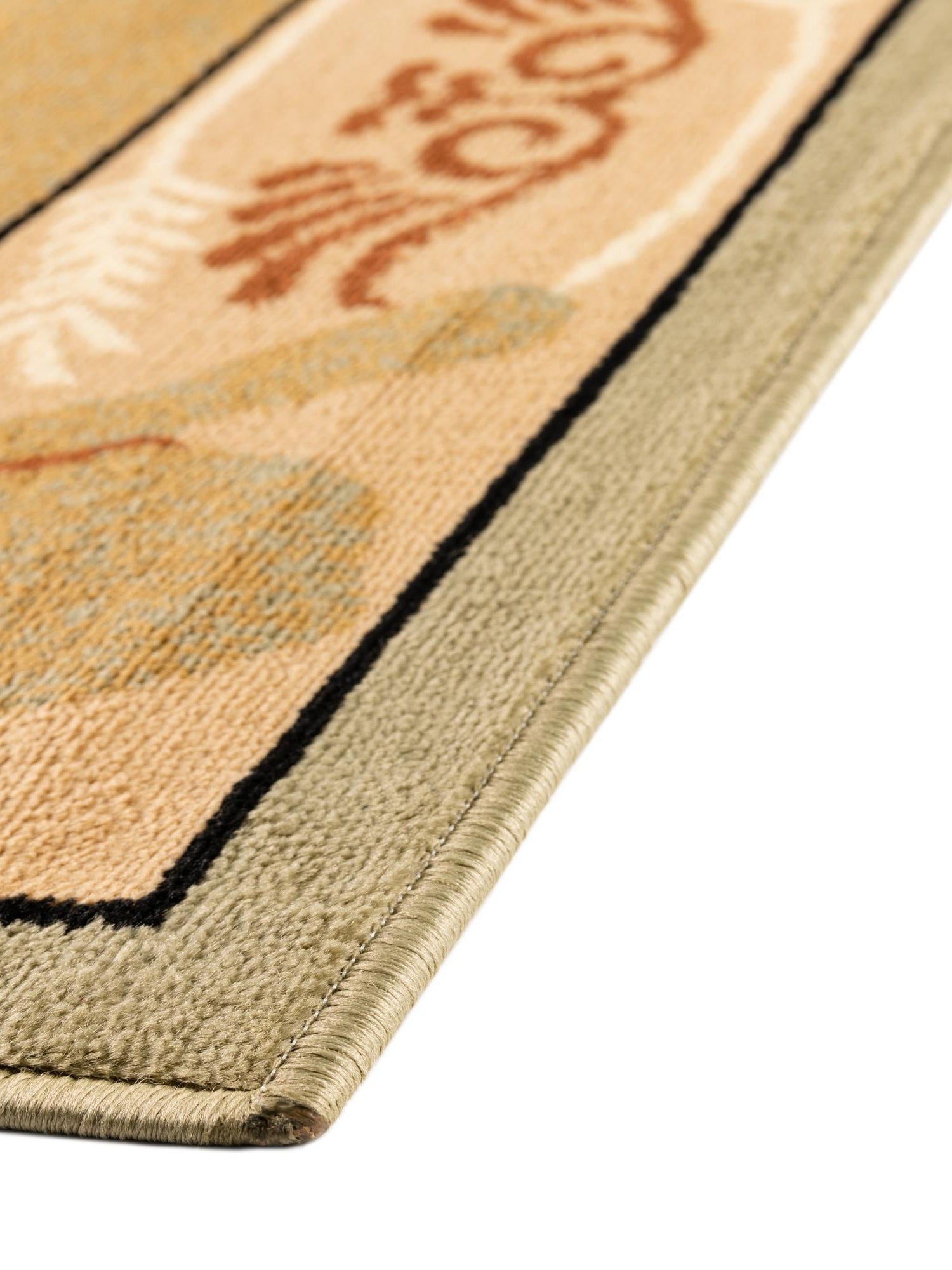 Green 7' 1 x 10' Pioneer Rectangle Area Rug