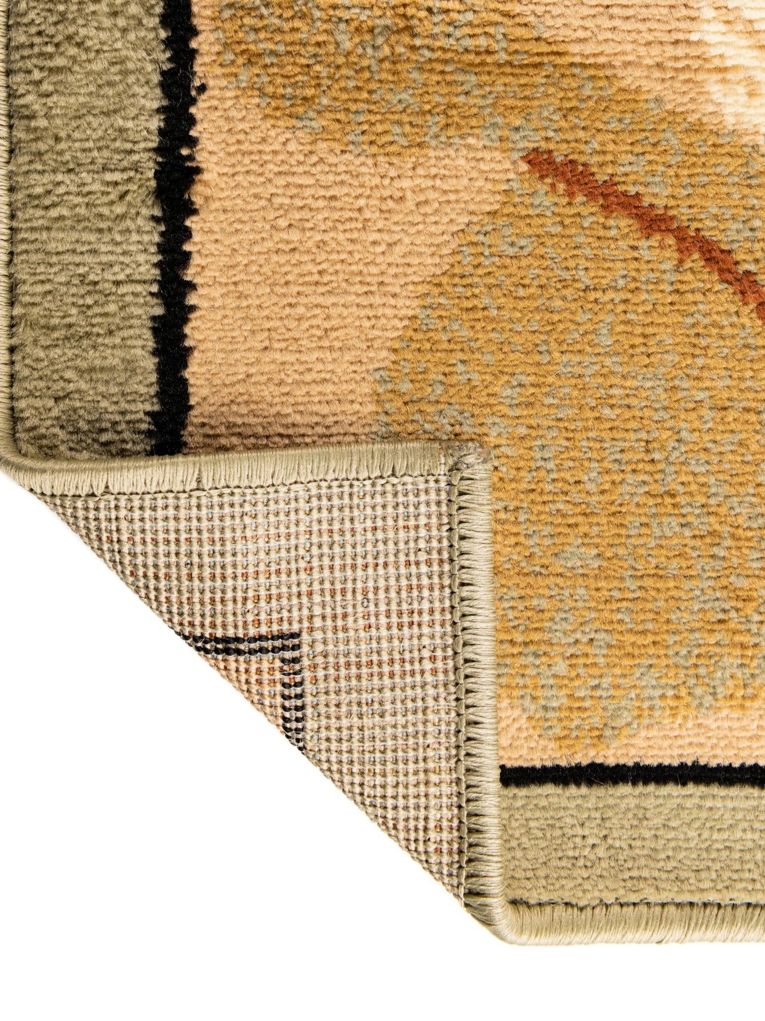 Green 9' x 12' Pioneer Rectangle Area Rug