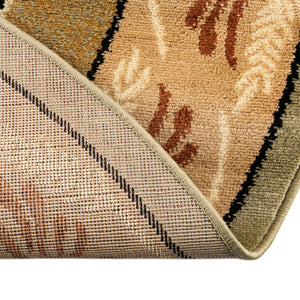 Green 4' 1 x 4' 1 Pioneer Round Area Rug