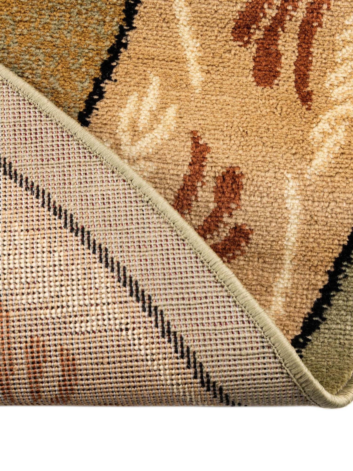 Green 5' 3 x 5' 3 Pioneer Round Area Rug