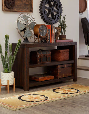 Green 2' x 8' Pioneer Runner Area Rug