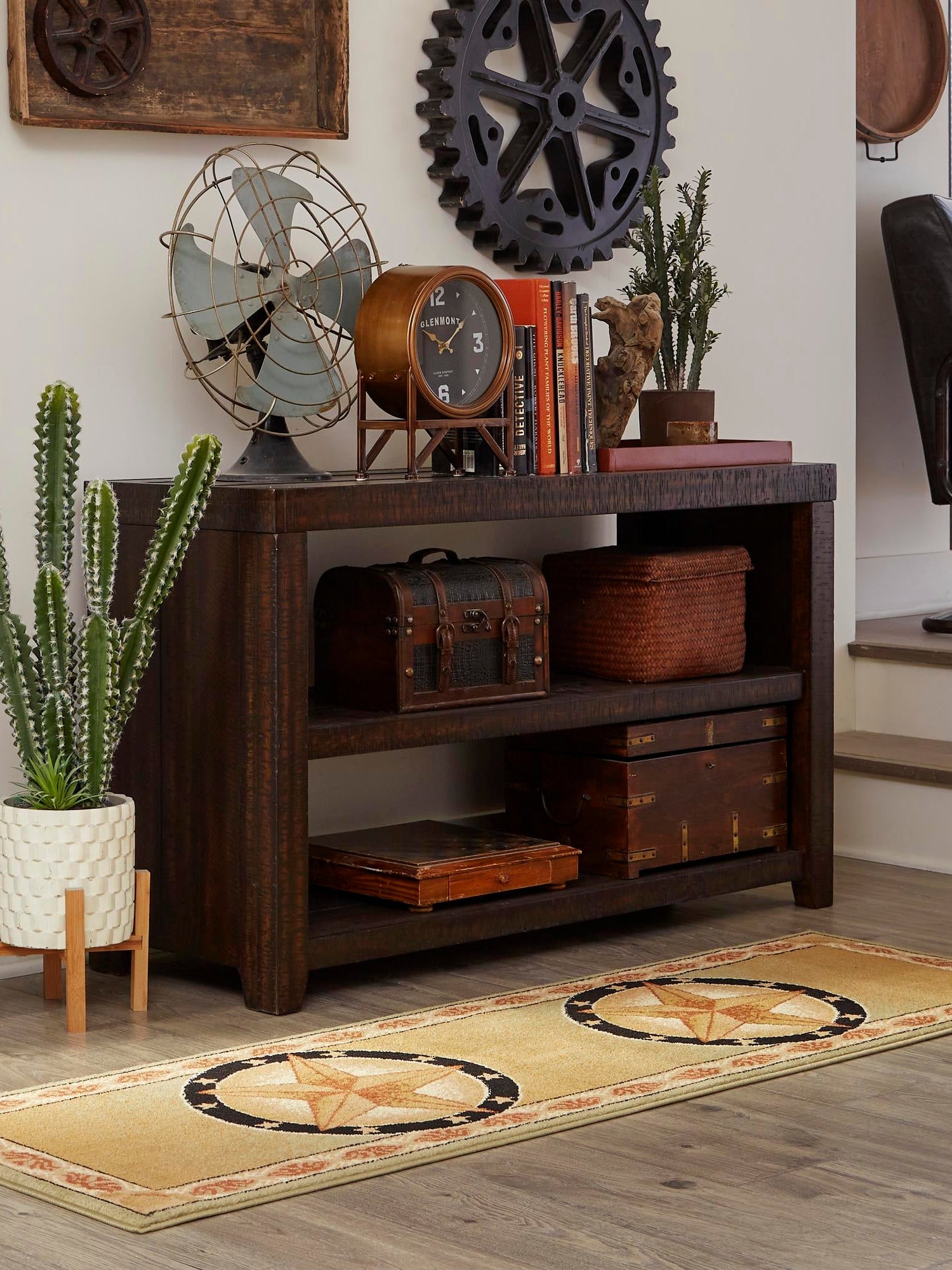 Green 2' x 6' 1 Pioneer Runner Area Rug