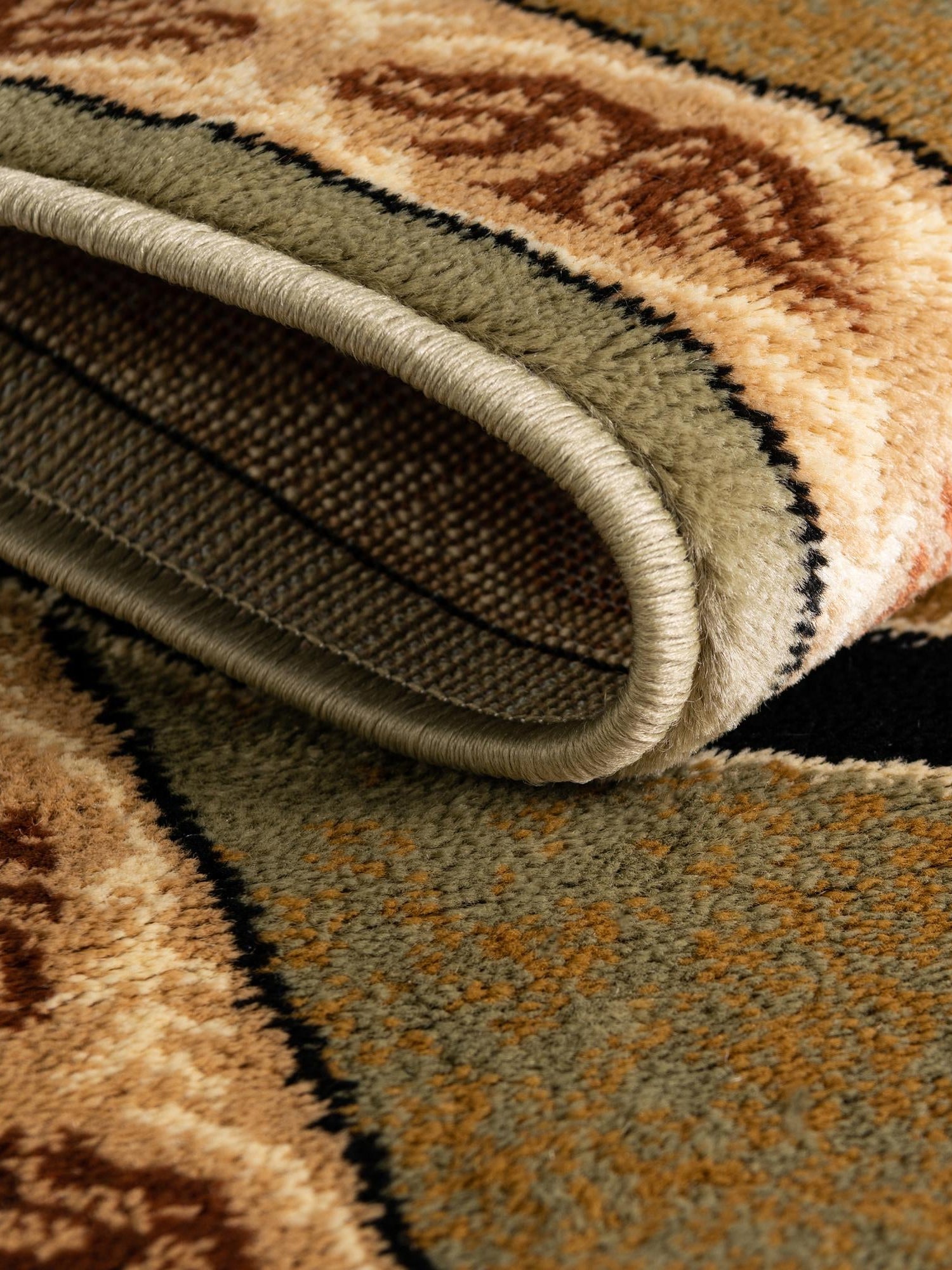 Green 2' x 6' 1 Pioneer Runner Area Rug