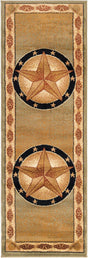 Green 2' x 6' 1 Pioneer Runner Area Rug