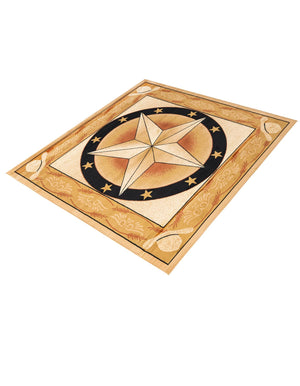 Ivory Brown 7' 10 x 7' 10 Pioneer Square Area Rug