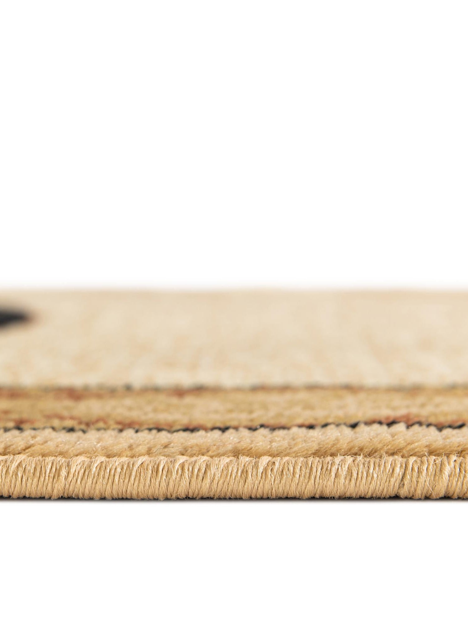 Ivory Brown 2' x 10' Pioneer Runner Area Rug