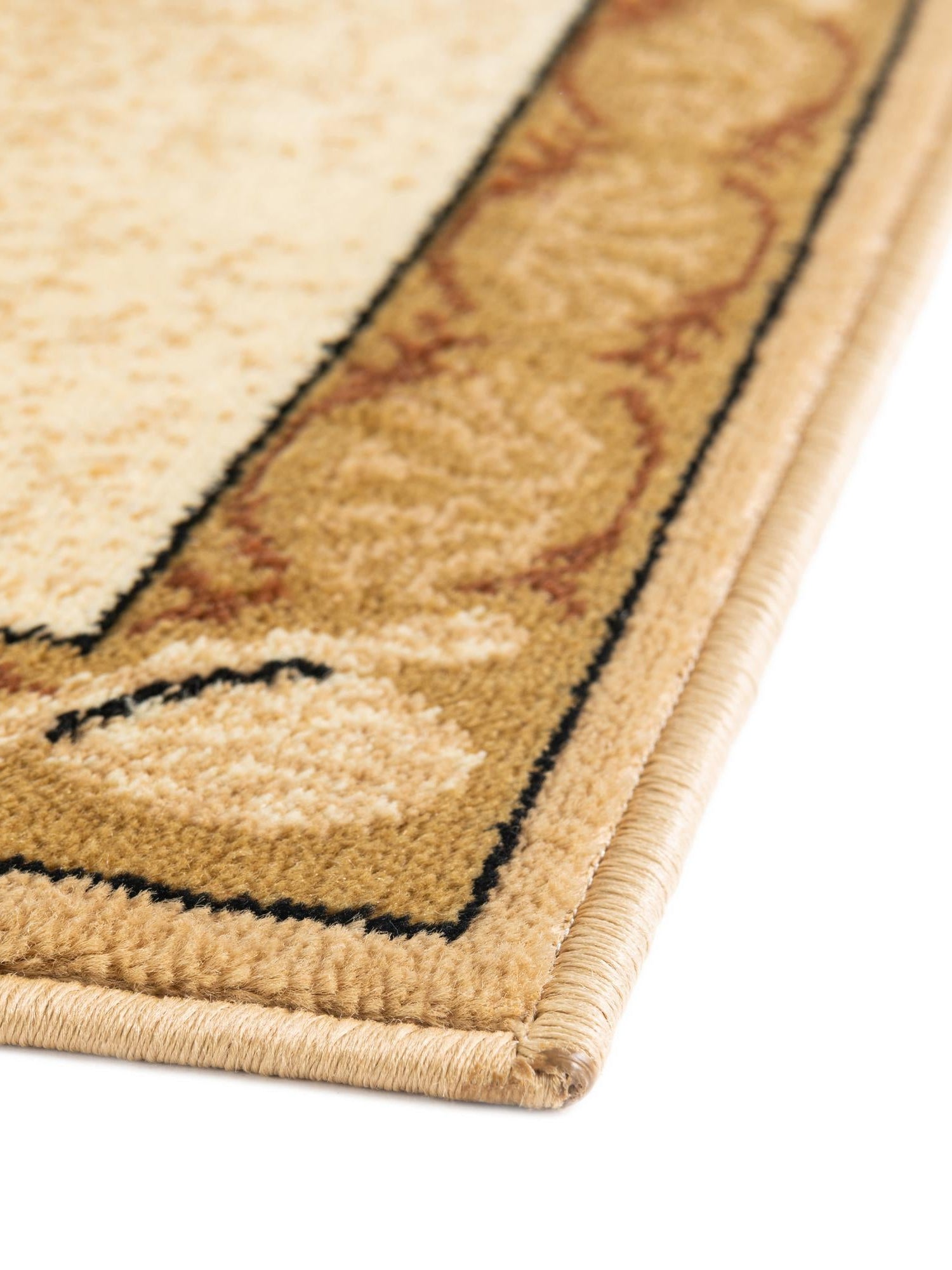 Ivory Brown 2' x 6' 1 Pioneer Runner Area Rug