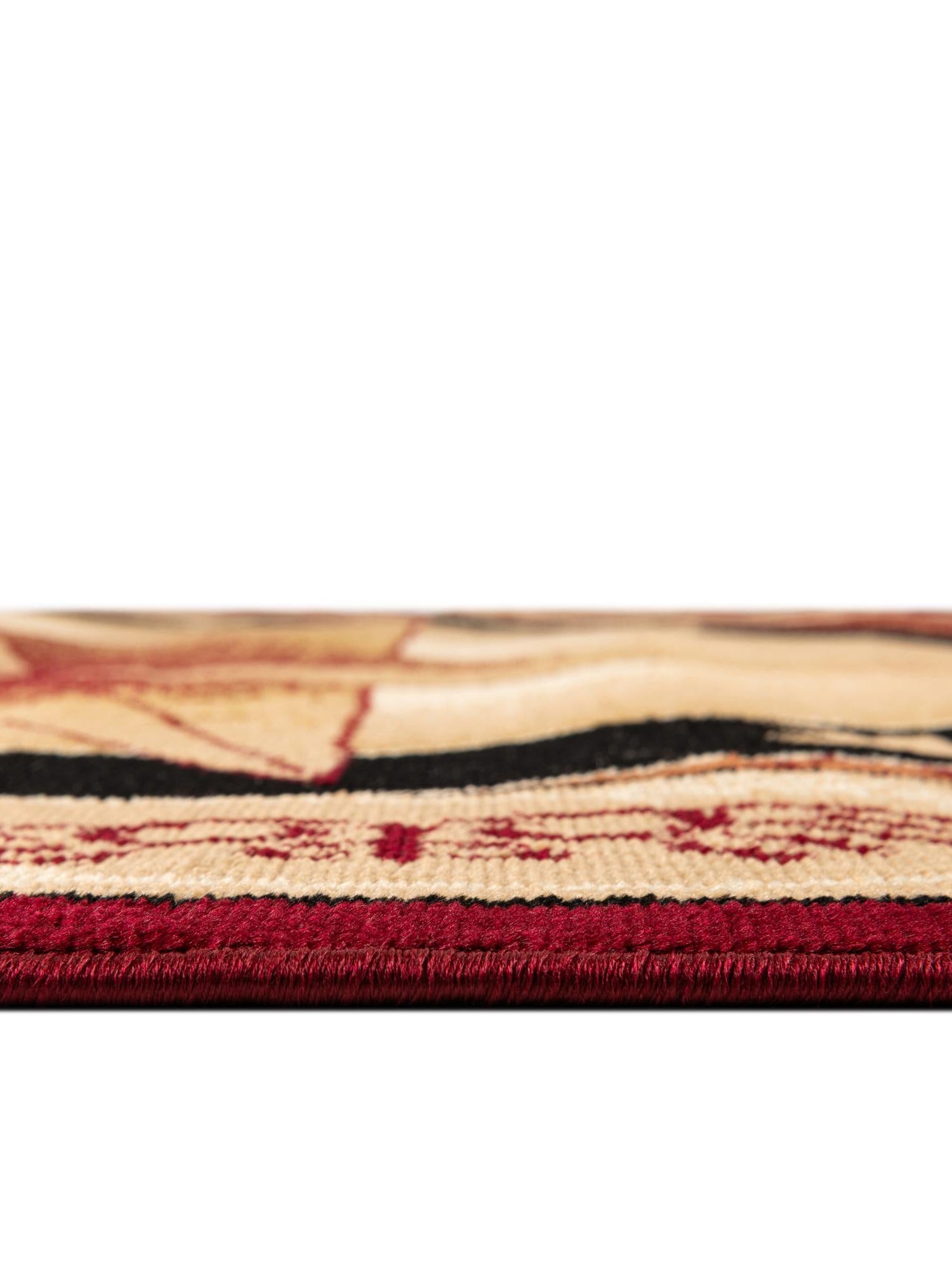 Red 6' 1 x 9' Pioneer Rectangle Area Rug