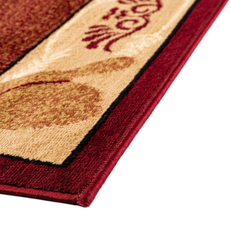 Red 2' x 3' 1 Pioneer Rectangle Area Rug Classic Southwestern Motif Durable Stain Resistant Easy Clean Carpet for Traditional Interior Decor for Sale at Rug Engine