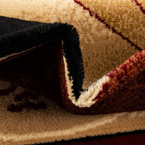 Red 10' x 14' 1 Pioneer Rectangle Area Rug