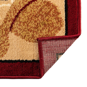 Red 2' x 3' 1 Pioneer Rectangle Area Rug