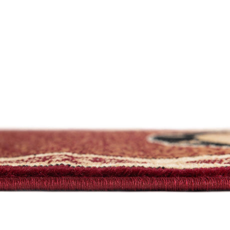 Red 2' x 10' Pioneer Runner Area Rug Classic Southwestern Motif Durable Stain Resistant Easy Clean Carpet for Traditional Interior Decor for Sale at Rug Engine