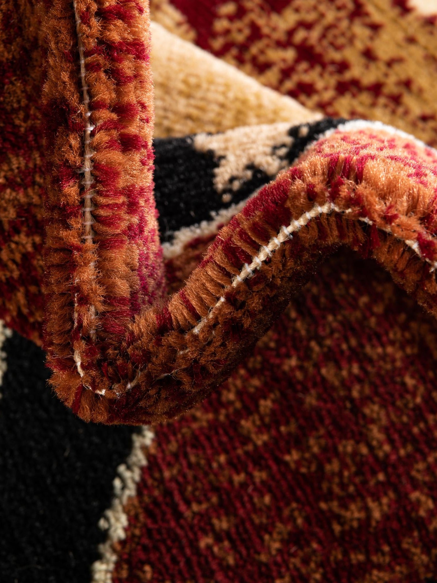 Red 2' x 6' 1 Pioneer Runner Area Rug