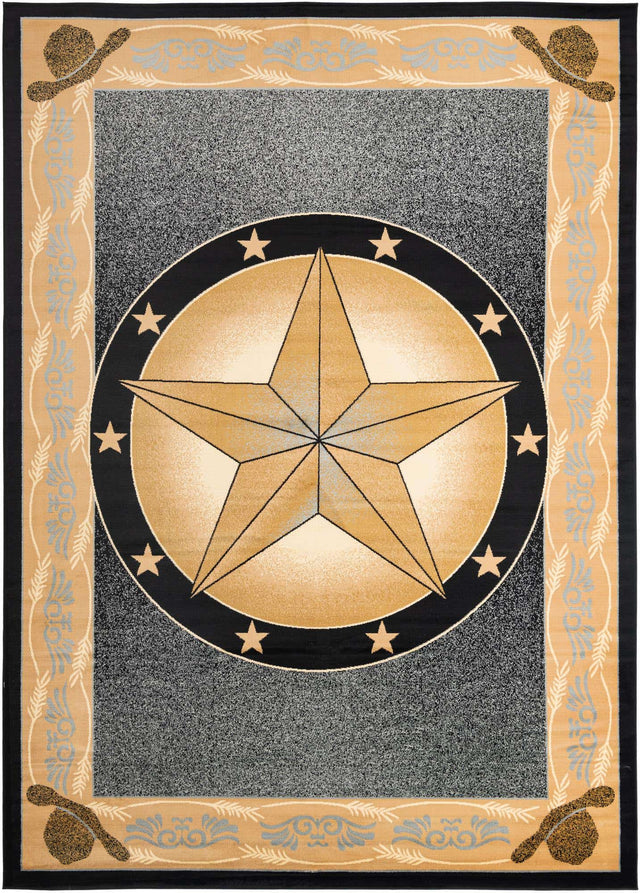 Blue 10' x 14' 1 Pioneer Rectangle Area Rug