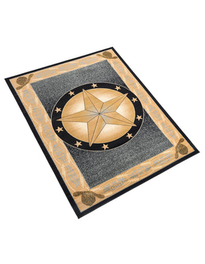 Blue 7' 1 x 10' Pioneer Rectangle Area Rug