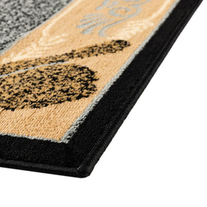 Blue 5' 3 x 5' 3 Pioneer Square Area Rug