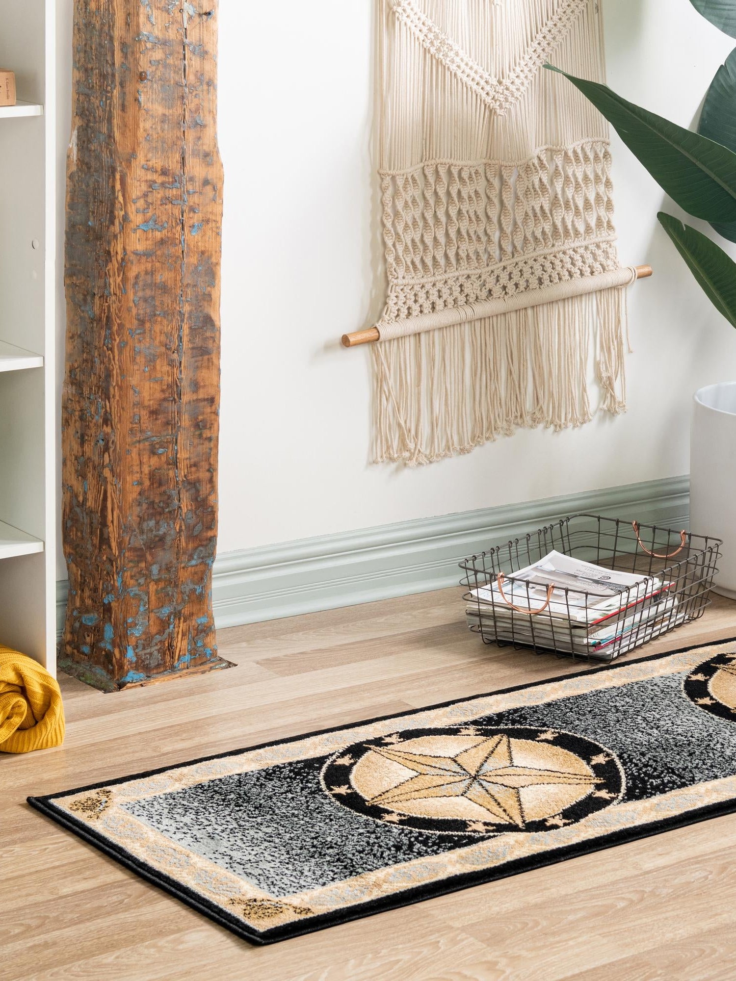 Blue 2' 11 x 12' Pioneer Runner Area Rug