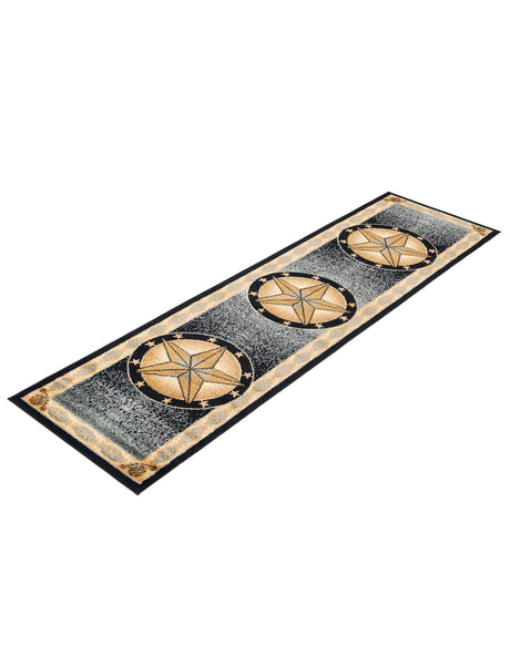 Blue 2' x 8' Pioneer Runner Area Rug Classic Southwestern Motif Durable Stain Resistant Easy Clean Carpet for Traditional Interior Decor for Sale at Rug Engine