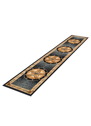 Blue 2' x 10' Pioneer Runner Area Rug