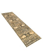 Green 2' x 8' Pioneer Runner Area Rug Classic Southwestern Motif Durable Stain Resistant Easy Clean Carpet for Traditional Interior Decor for Sale at Rug Engine