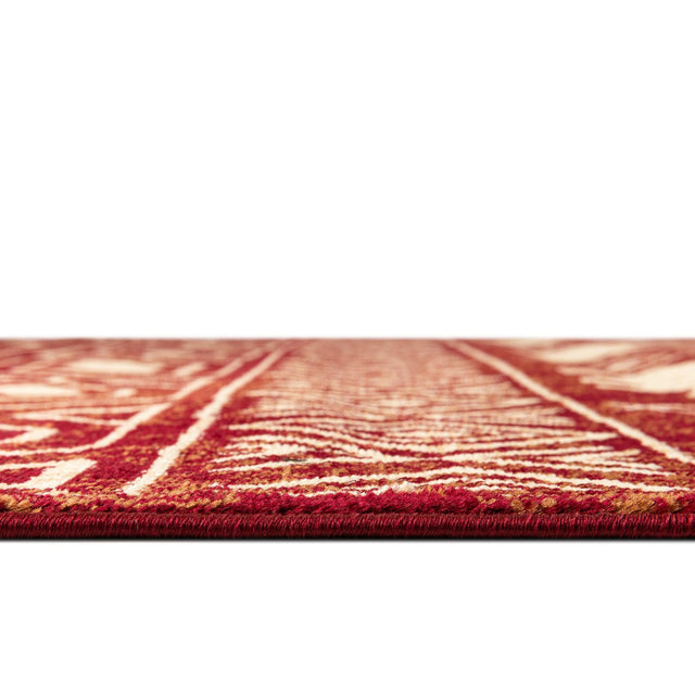 Red 2' x 3' 1 Pioneer Rectangle Area Rug