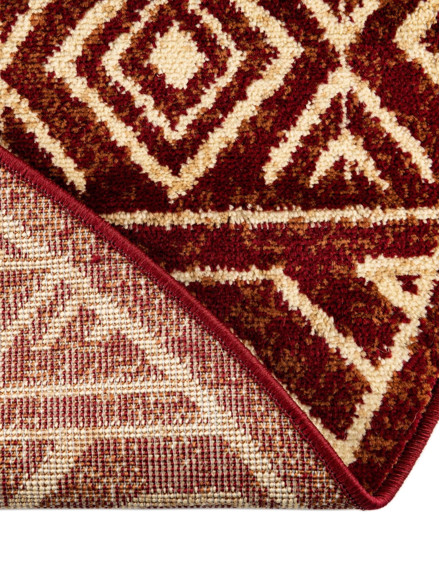 Red 4' 1 x 4' 1 Pioneer Round Area Rug