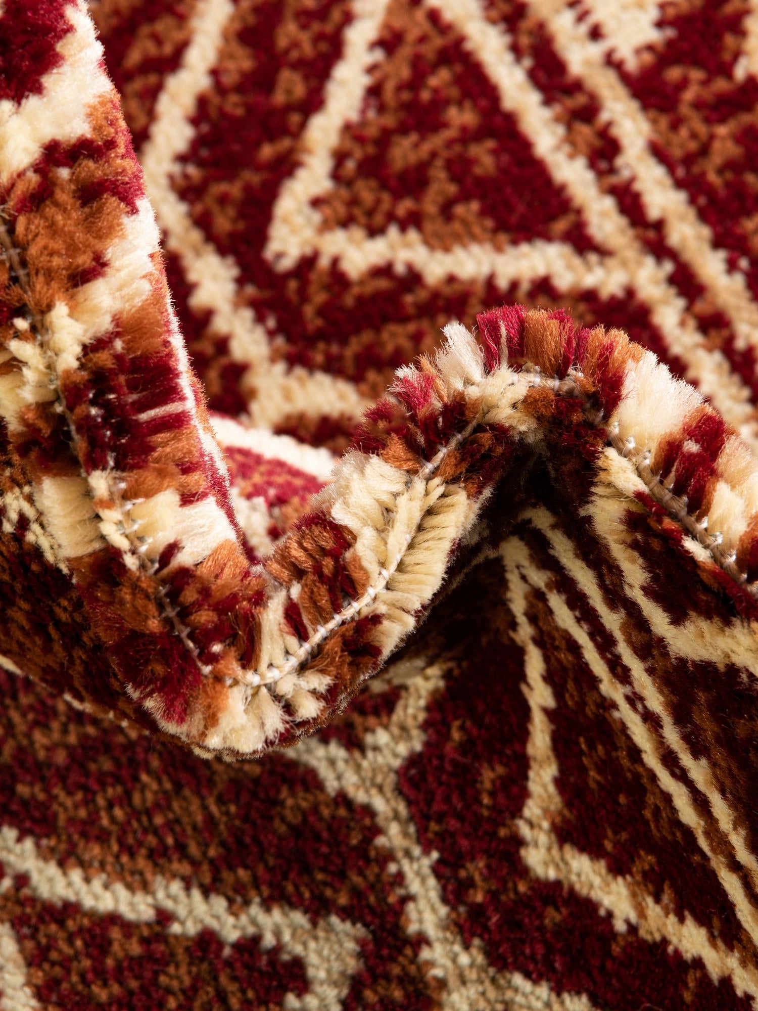 Red 2' x 6' 1 Pioneer Runner Area Rug