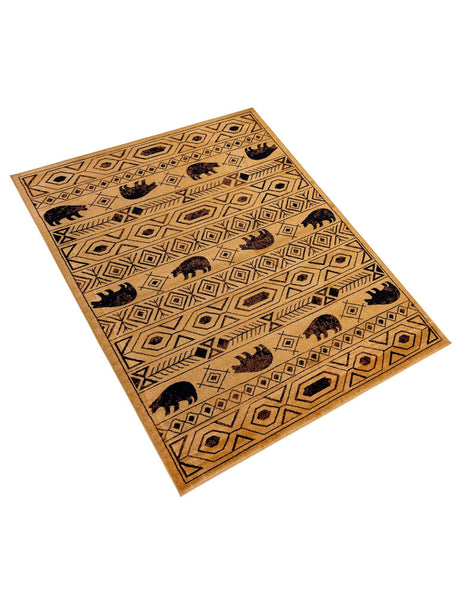 Cedar 7' 1 x 10' Pioneer Rectangle Area Rug Classic Southwestern Motif Durable Stain Resistant Easy Clean Carpet for Traditional Interior Decor for Sale at Rug Engine