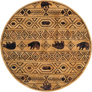 Cedar 5' 3 x 5' 3 Pioneer Round Area Rug