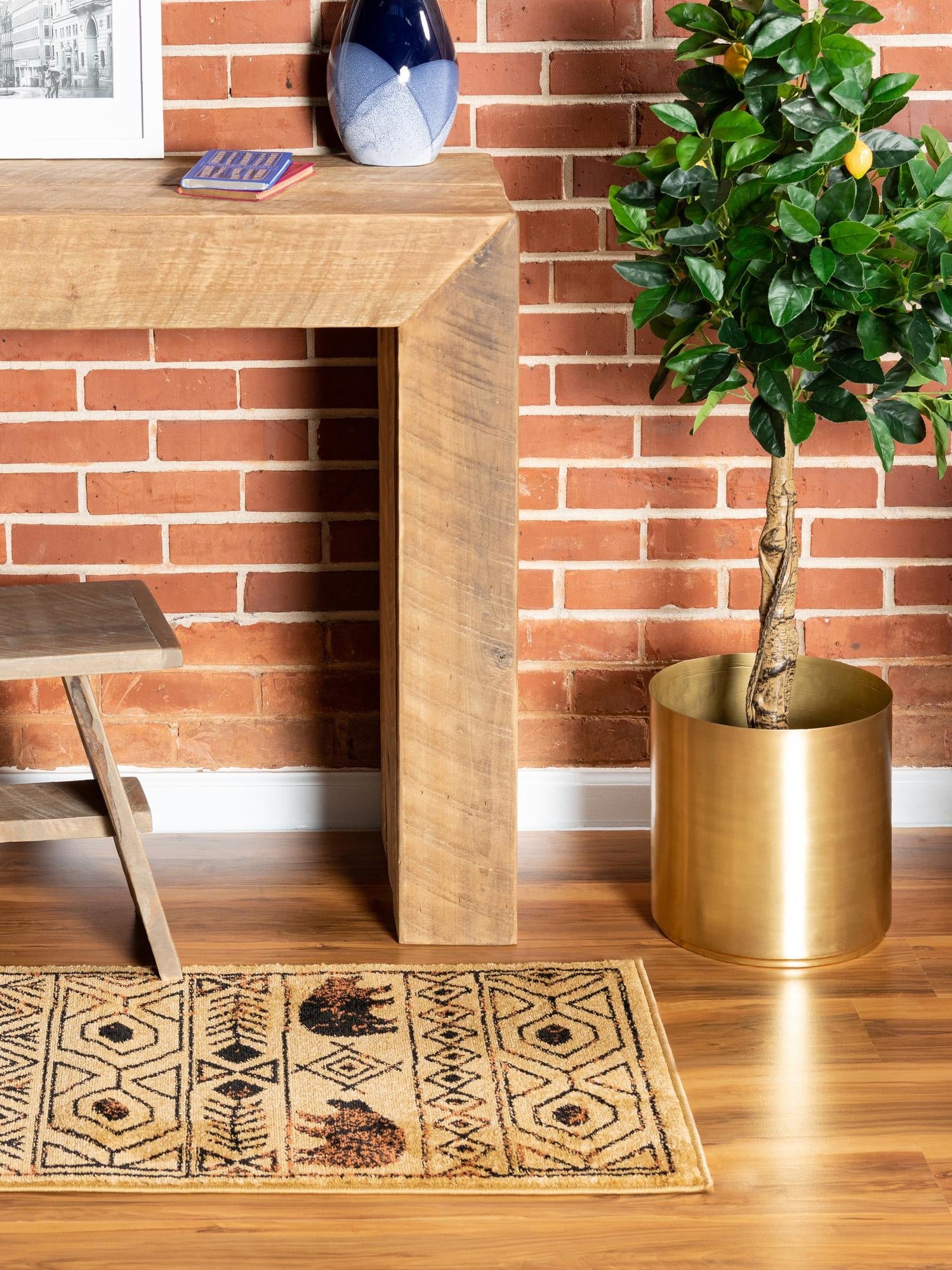 Cedar 2' x 6' 1 Pioneer Runner Area Rug