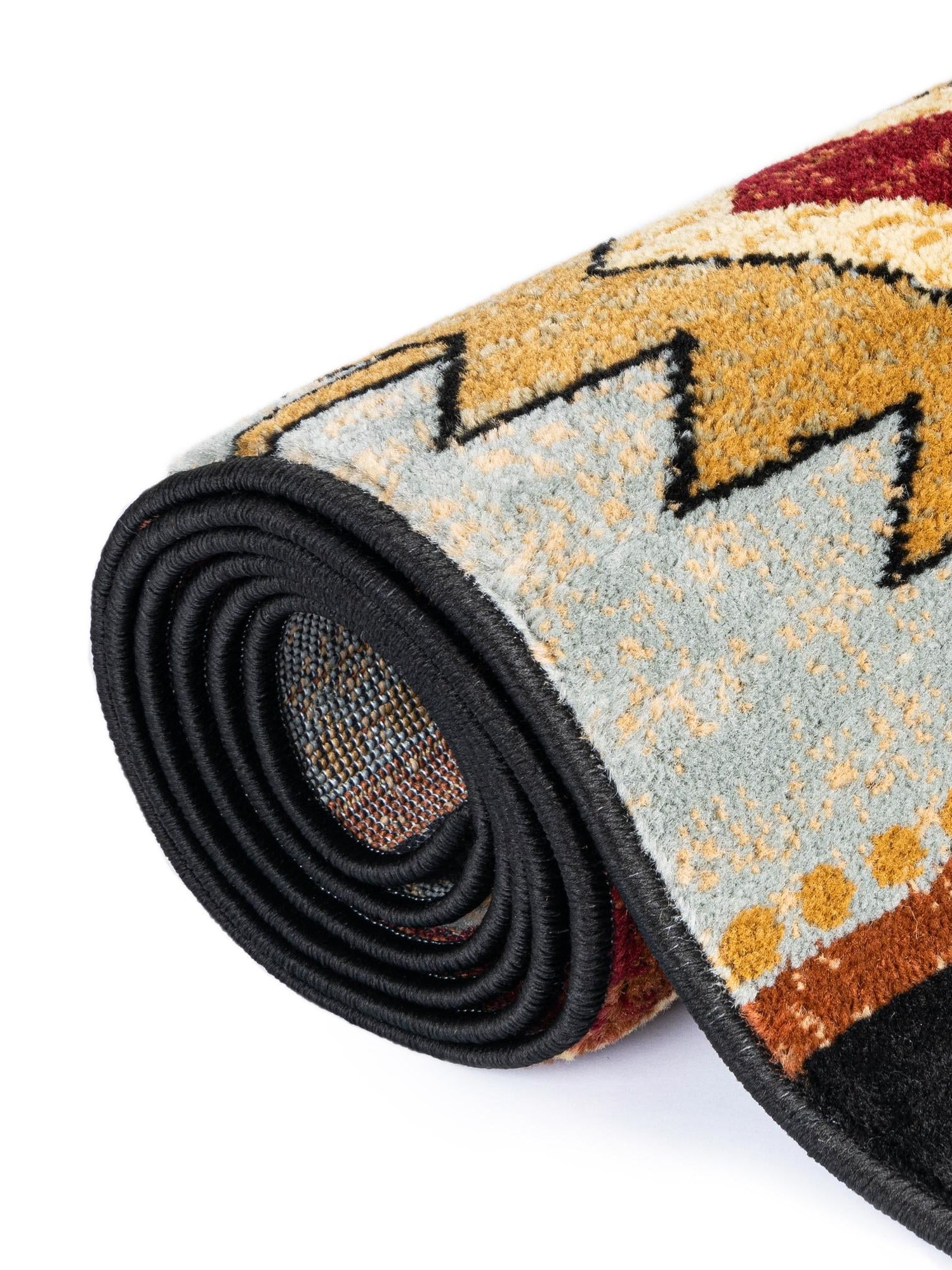 Red 7' 10 x 7' 10 Pioneer Square Area Rug