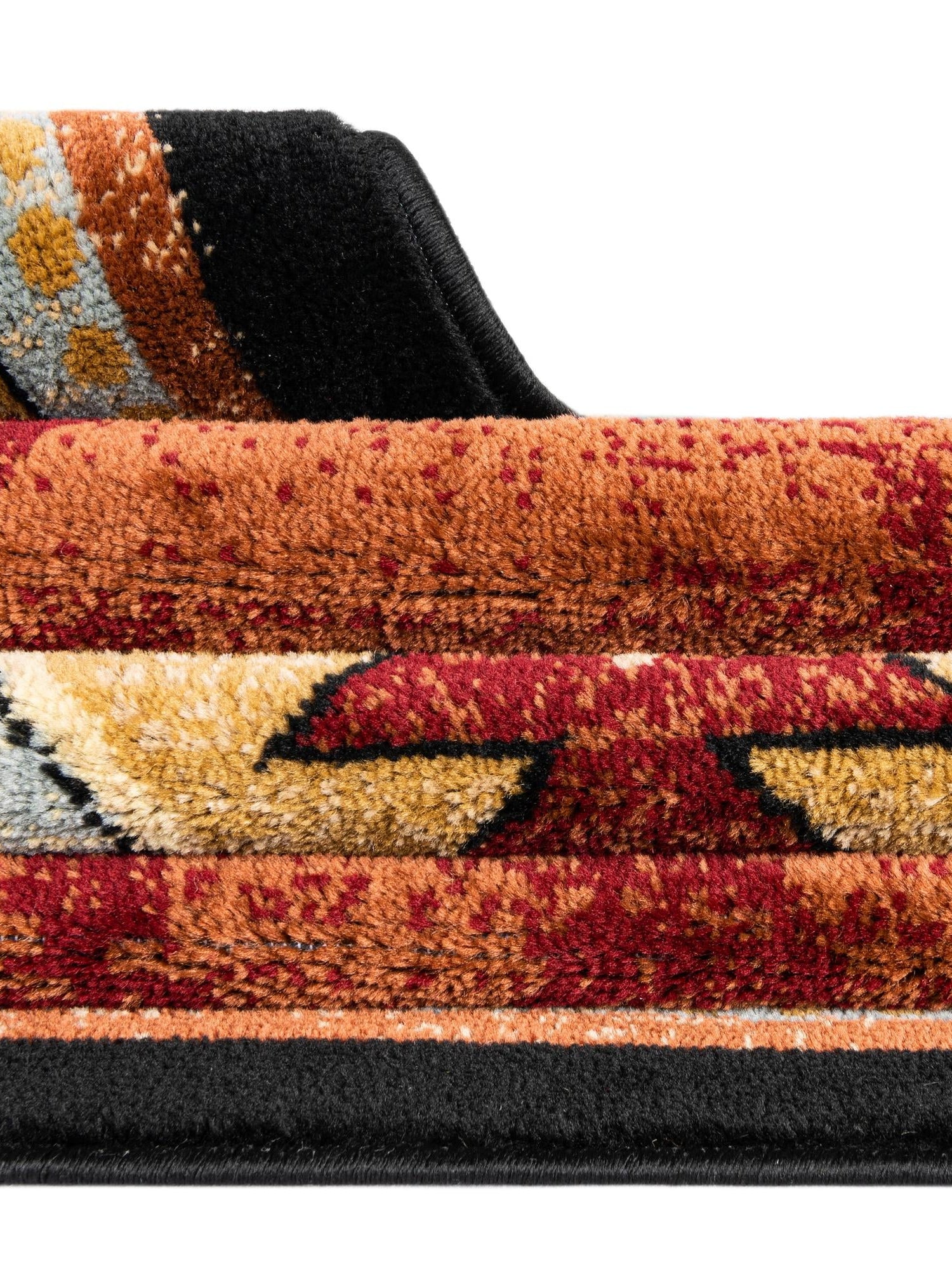 Red 7' 10 x 7' 10 Pioneer Square Area Rug