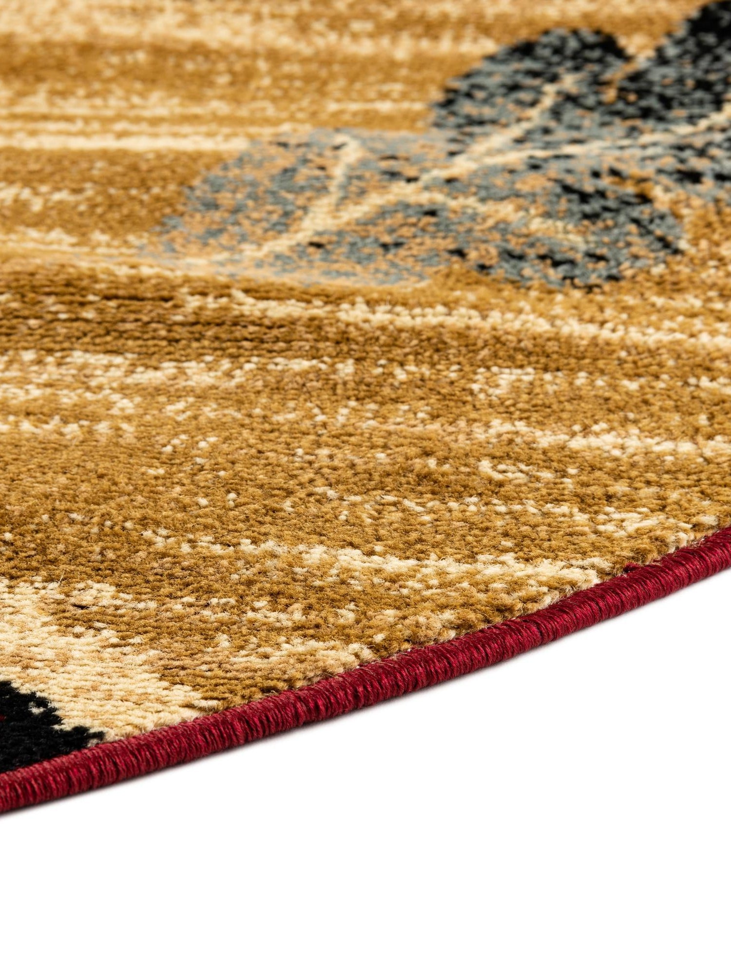 Multicolor 5' 3 x 5' 3 Pioneer Round Area Rug