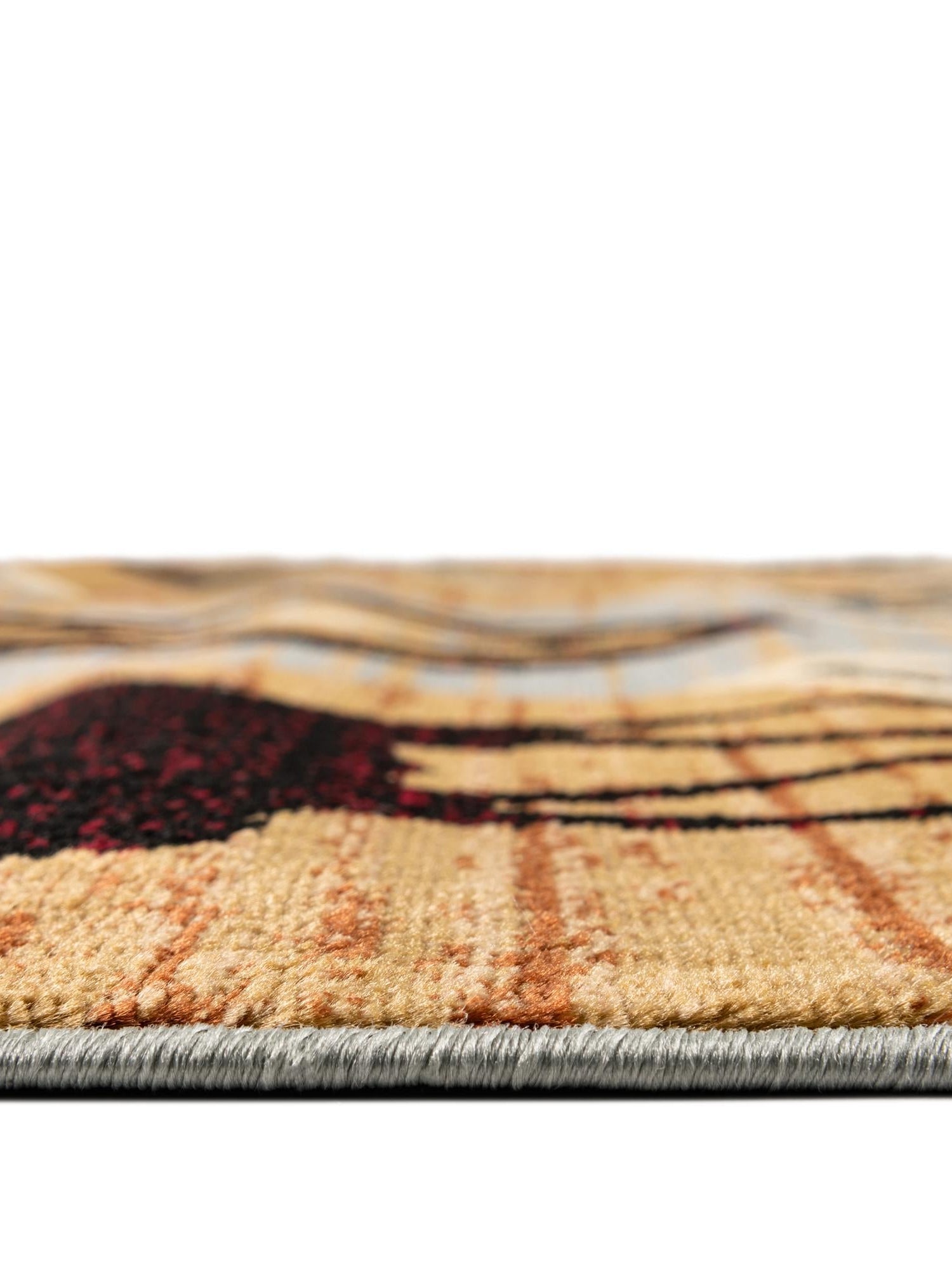 Blue 5' 3 x 8' Pioneer Rectangle Area Rug