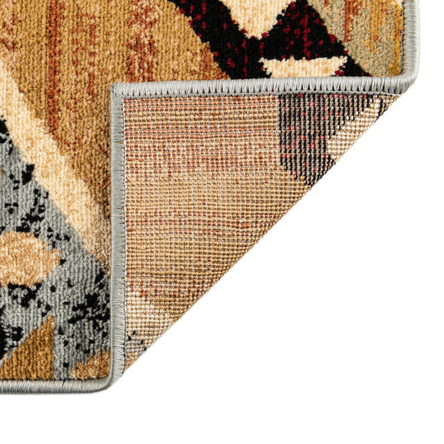 Blue 7' 10 x 10' Pioneer Rectangle Area Rug