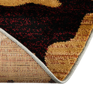 Blue 7' 10 x 7' 10 Pioneer Round Area Rug